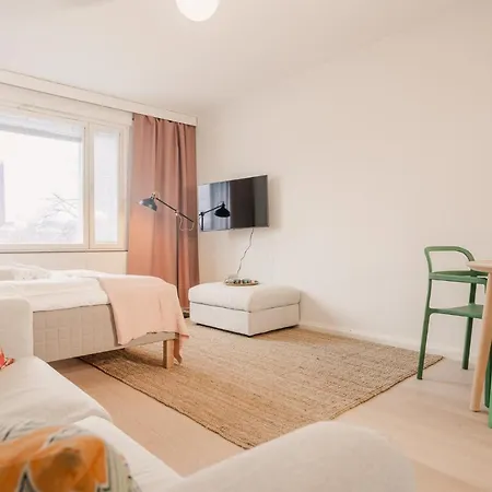 Fresh Studio With Balcony In Central