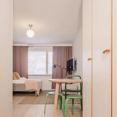 Apartment Fresh Studio With Balcony In Central Turku
